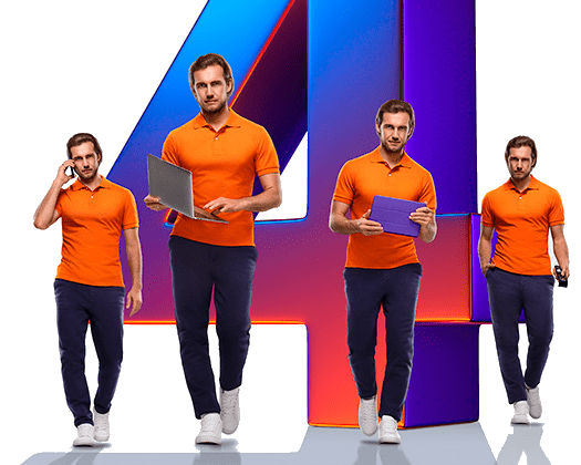 Великолепная четверка Ростелеком в&nbsp;деревня Южино (Новосибирская область)